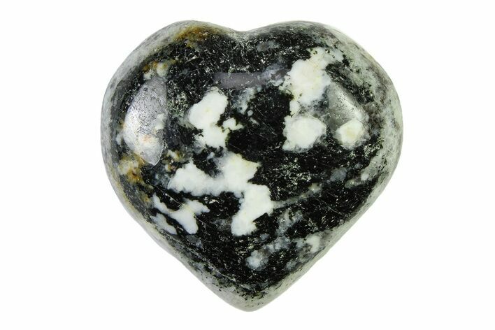 1.6" Polished Zebra Jasper Heart - Photo 1